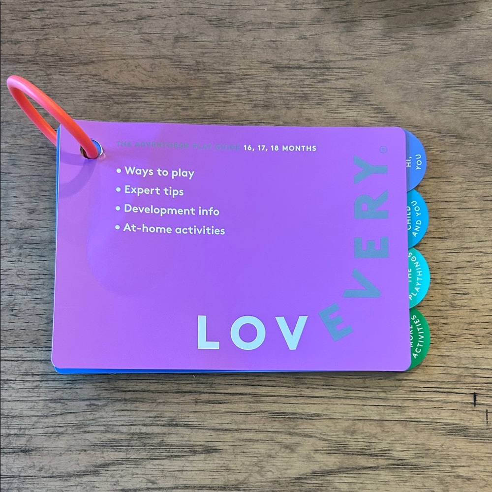 Lovevery The Adventurer play guide months 16, 17, 18